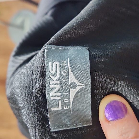 $5☃️Links Edition Classic Golf Basic Black 36x30 Pants - Picture 6 of 8